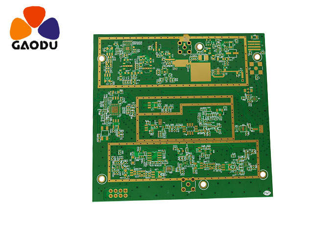 6層ROGERS+FR4混合介質(zhì)PCB電路板