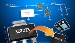 Diodes 公司推出微型車用 MOSFET， 可提供更高的功率密度